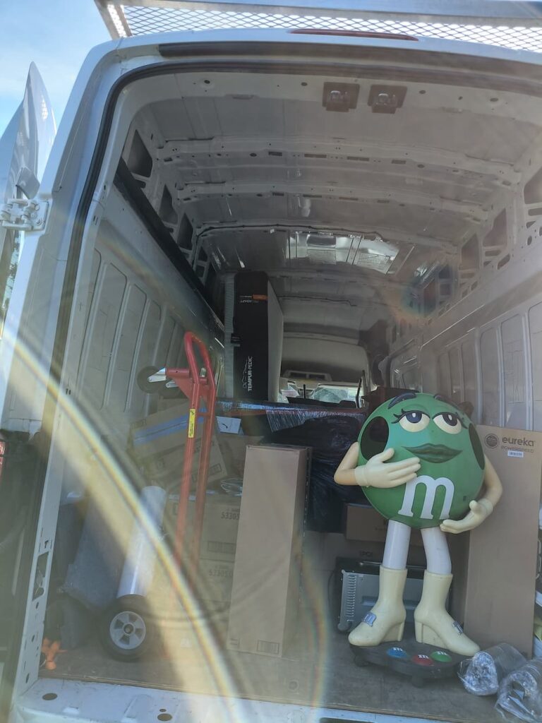 TYMLI partial load moving service in Covington Washington